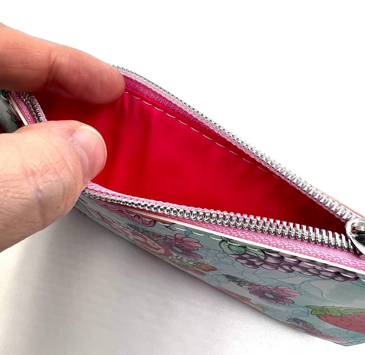 Strawberry Girl Slim Wallet