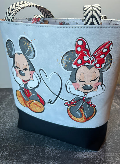 Minnie & Mickey Tote Bag