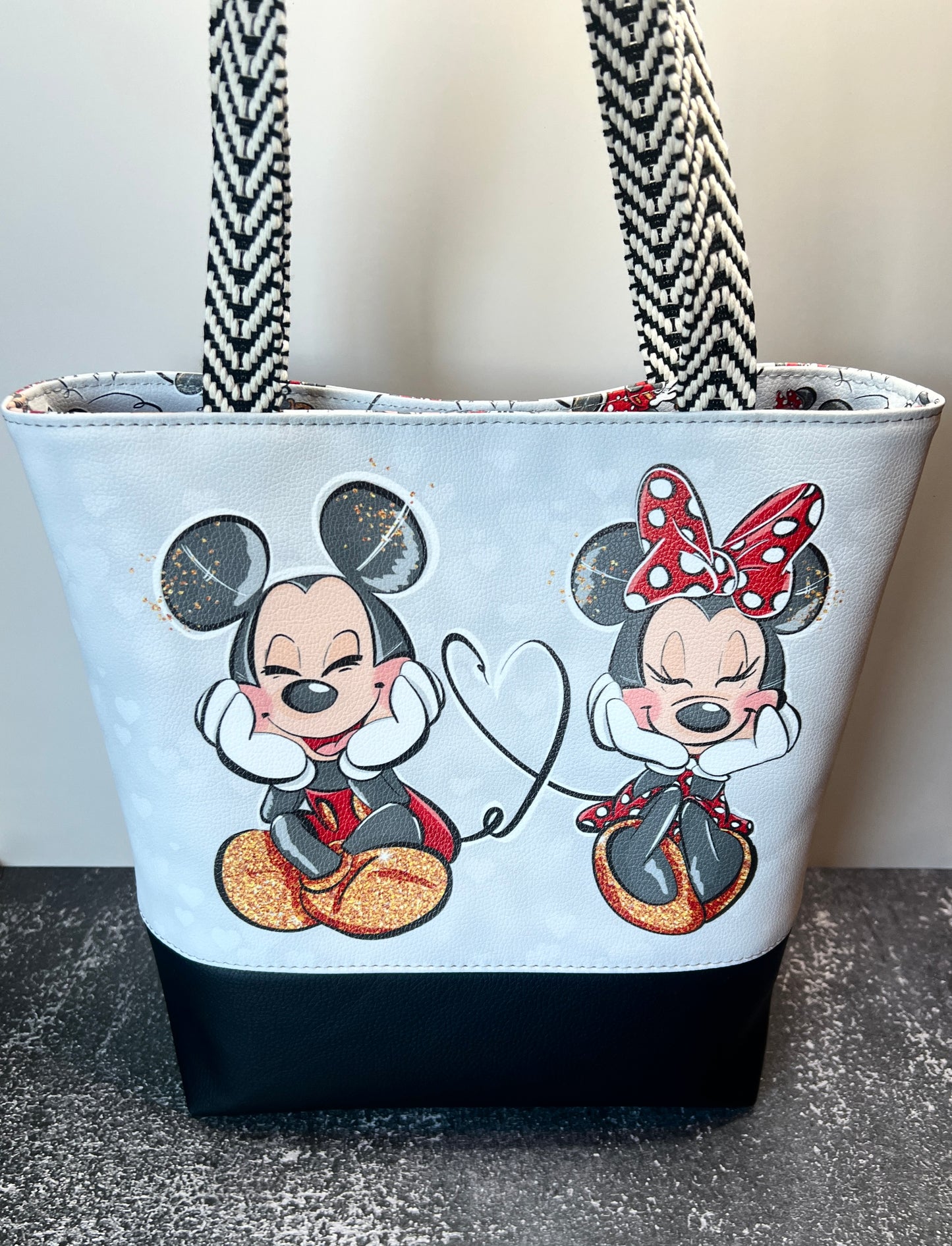 Minnie & Mickey Tote Bag