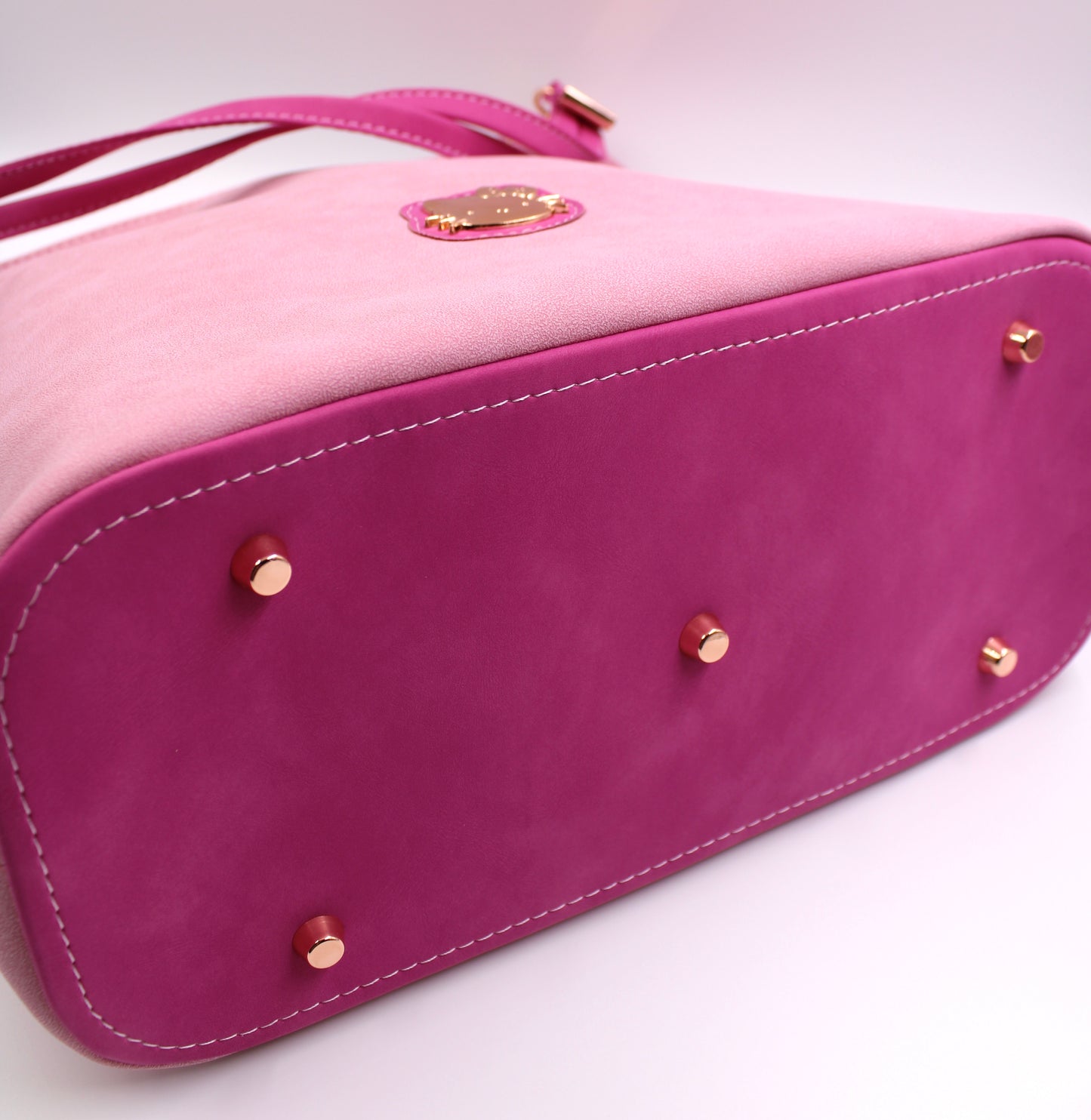 Pink Hello Kitty Slouchy Shoulder Bag