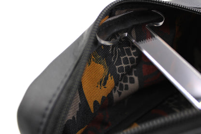 Fire & Blood Wristlet Bag
