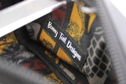 Fire & Blood Wristlet Bag