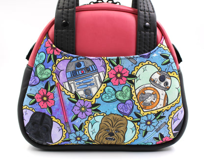 Galaxy Hearts Mini Crossbody Bag