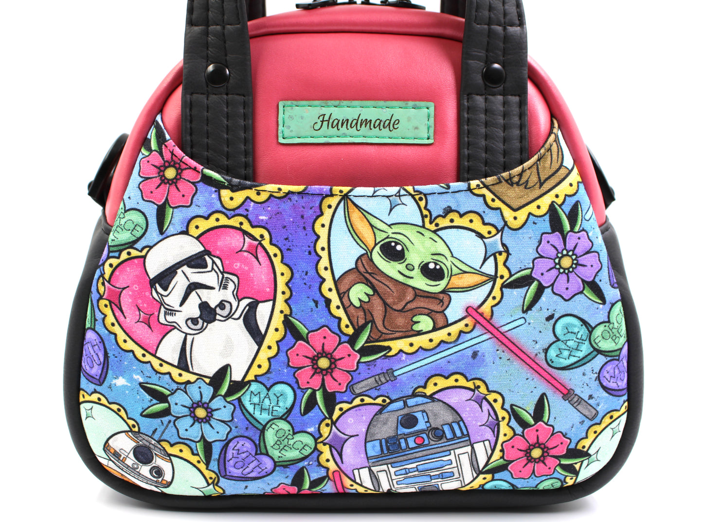 Galaxy Hearts Mini Crossbody Bag