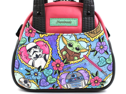 Galaxy Hearts Mini Crossbody Bag