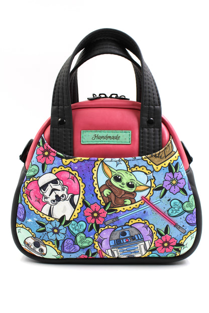 Galaxy Hearts Mini Crossbody Bag