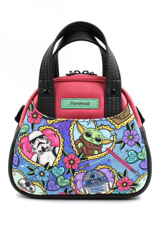 Galaxy Hearts Mini Crossbody Bag
