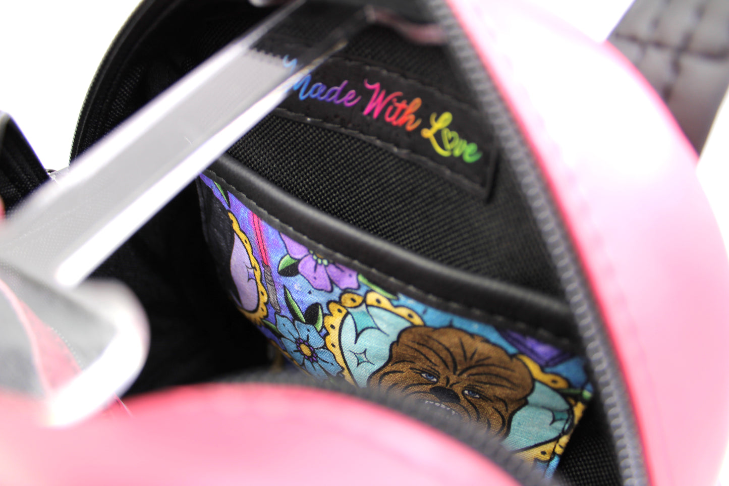 Galaxy Hearts Mini Crossbody Bag