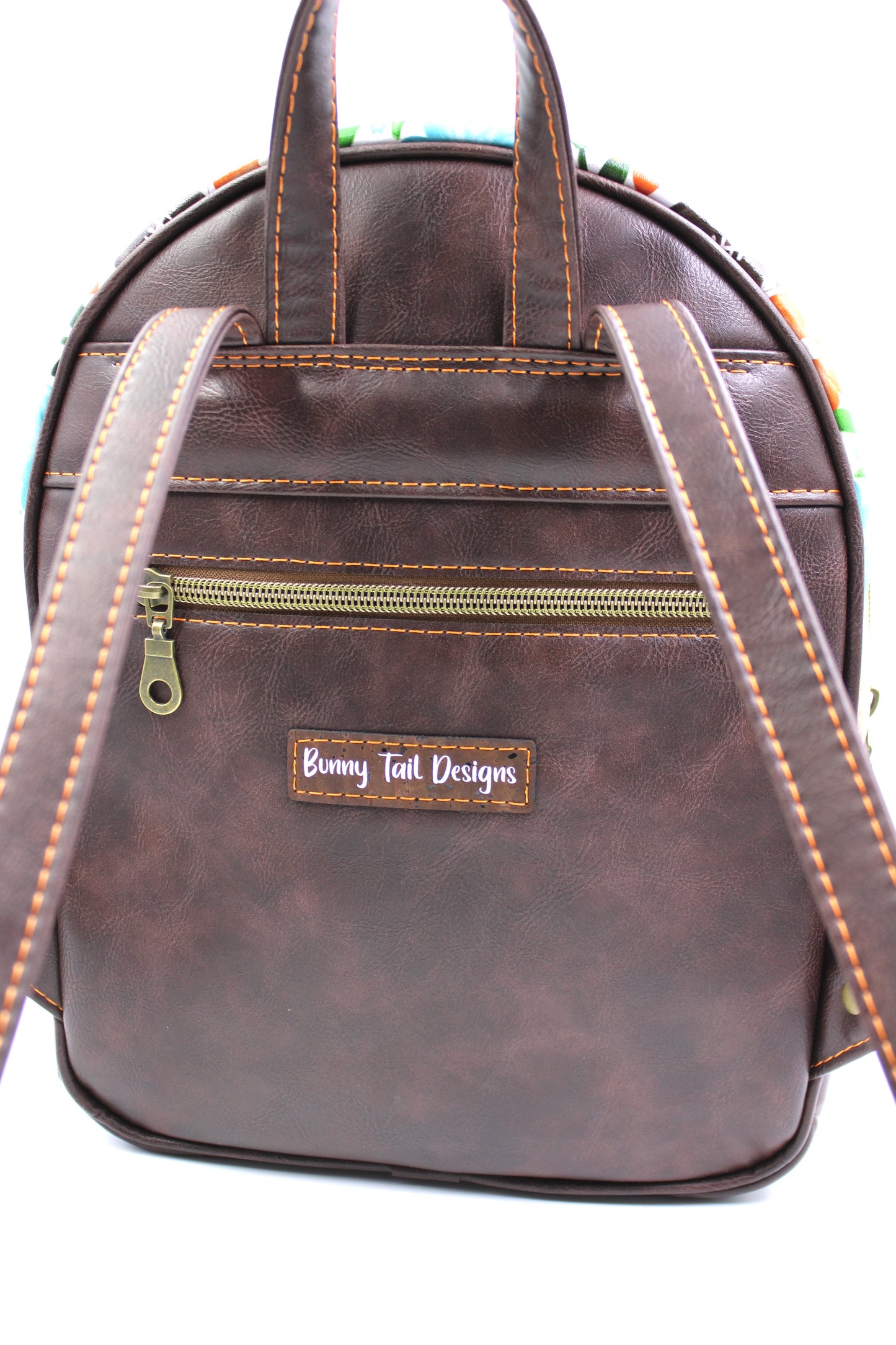 Dolphins Football Floral Mini Backpack