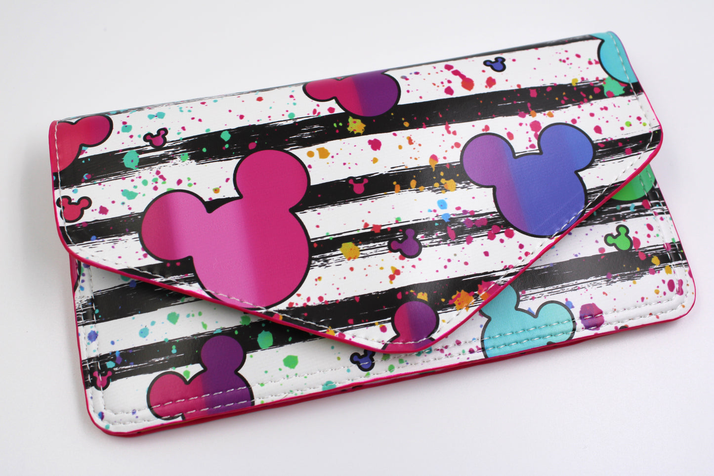 Mickey Rainbow Slim Wallet