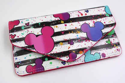 Mickey Rainbow Slim Wallet
