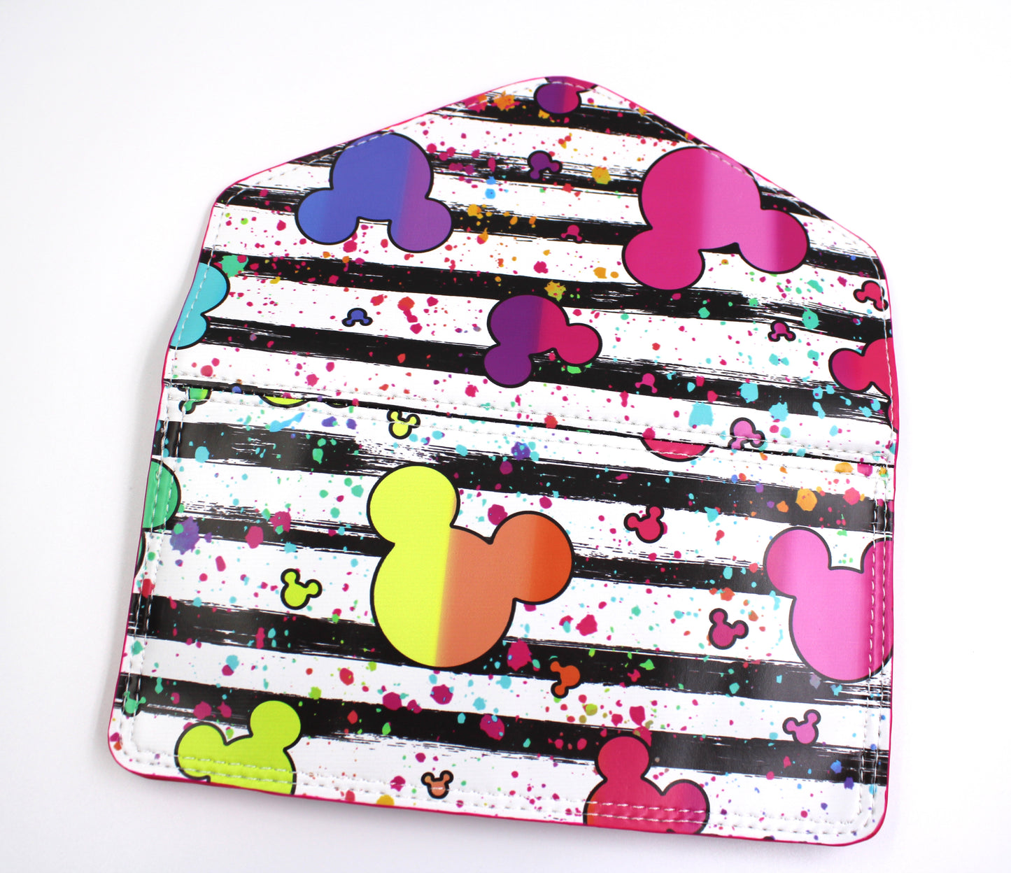 Mickey Rainbow Slim Wallet
