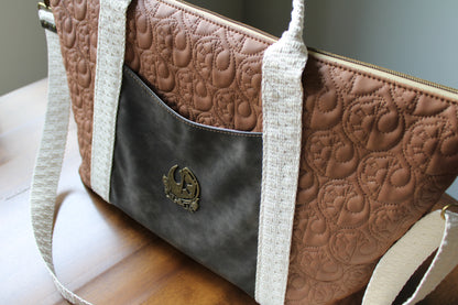 Quilted Balance Overnight Bag