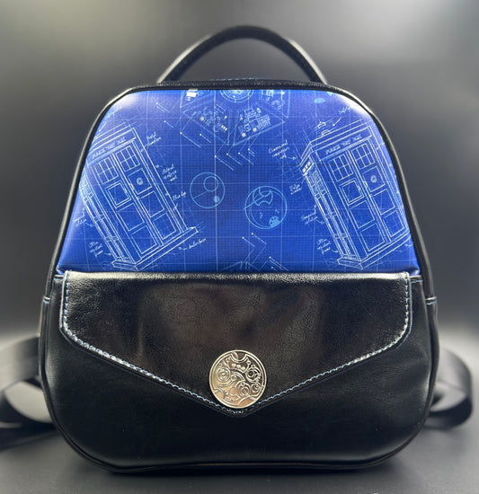 Blue Box Blueprint Backpack