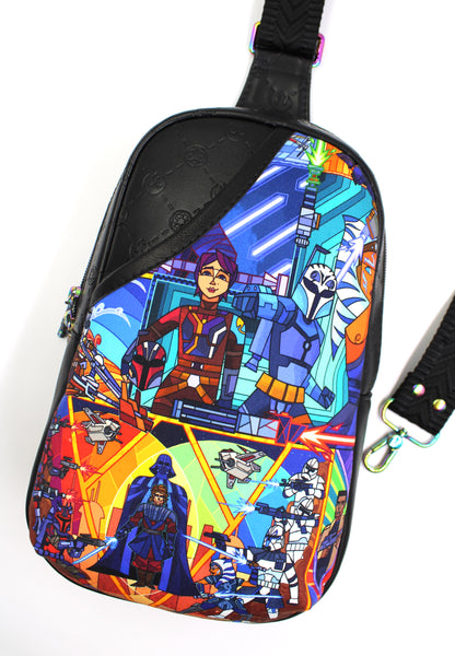 Stained Glass Wars Sling Bag