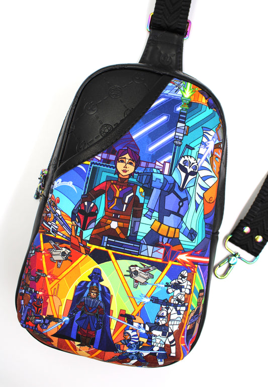 Stained Glass Wars Sling Bag