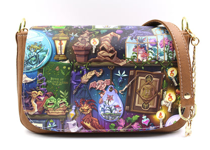 Magical Bookshelf Shoulder Bag