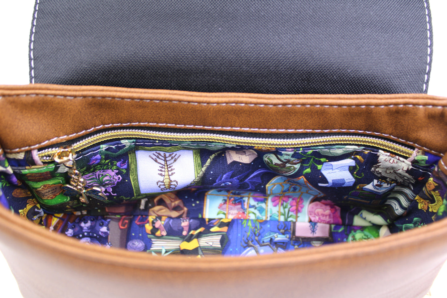 Magical Bookshelf Shoulder Bag