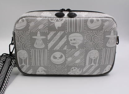 Checkered Nightmare Crossbody Bag