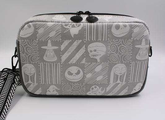 Checkered Nightmare Crossbody Bag