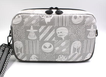 Checkered Nightmare Crossbody Bag