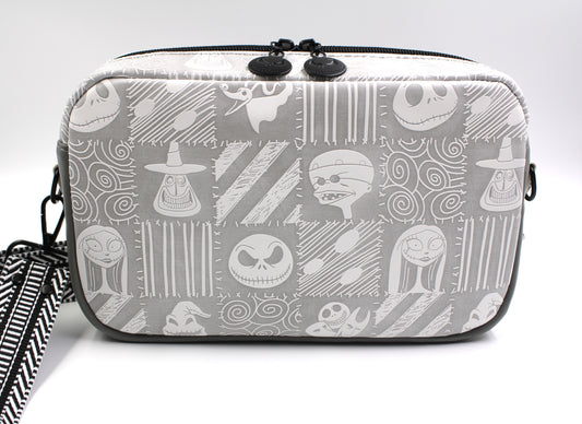 Checkered Nightmare Crossbody Bag
