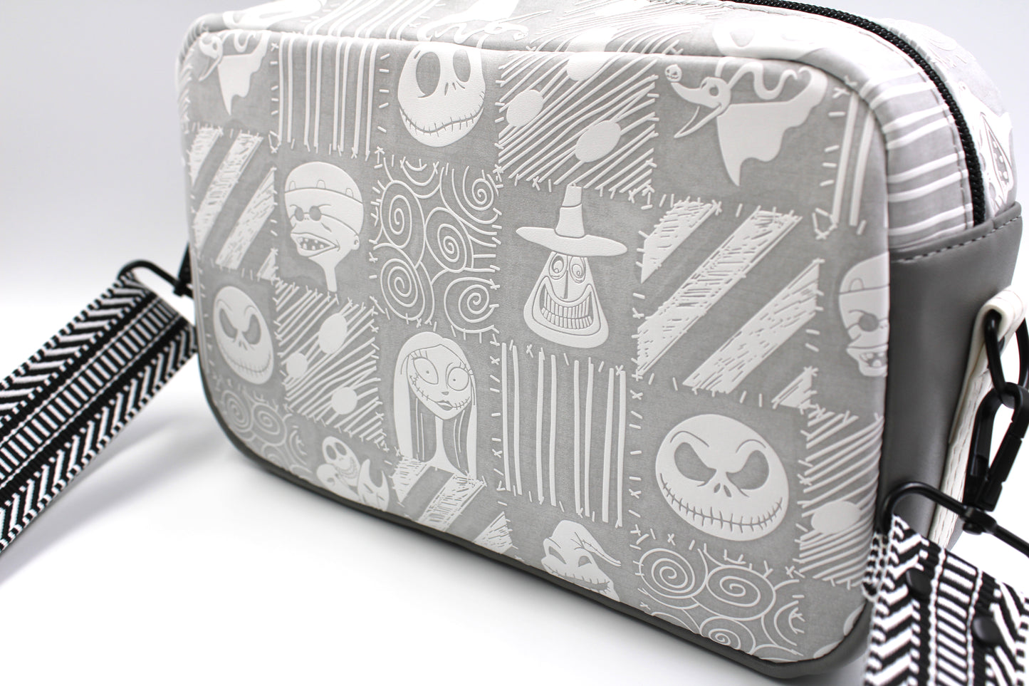 Checkered Nightmare Crossbody Bag