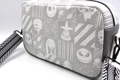 Checkered Nightmare Crossbody Bag