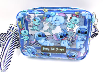 Sleepy Stitch Clear Sling Bag