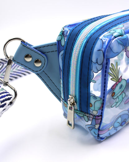 Sleepy Stitch Clear Sling Bag
