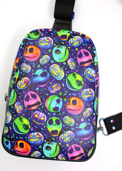 Skellington Heads Sling Bag