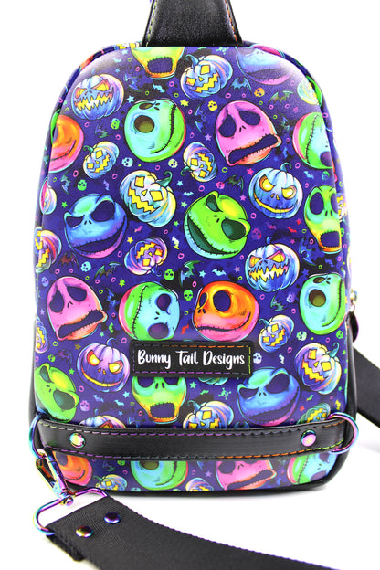 Skellington Heads Sling Bag