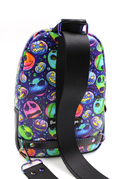 Skellington Heads Sling Bag