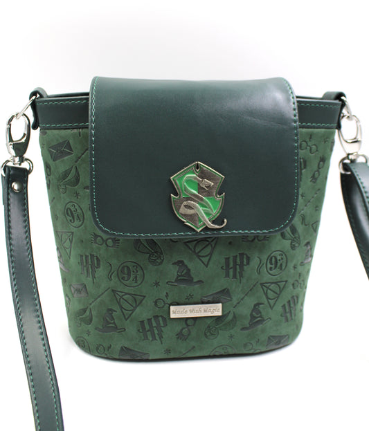 Serpent House Bucket Crossbody Bag
