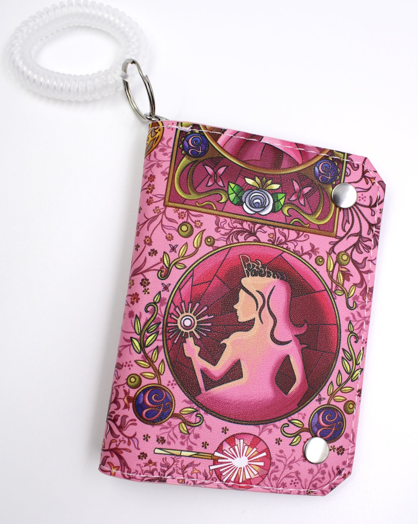 Pink Witch Bifold Wallet