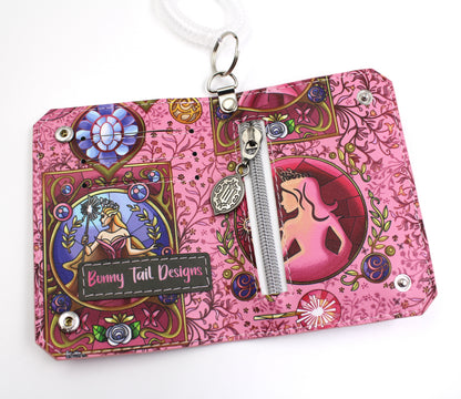 Pink Witch Bifold Wallet