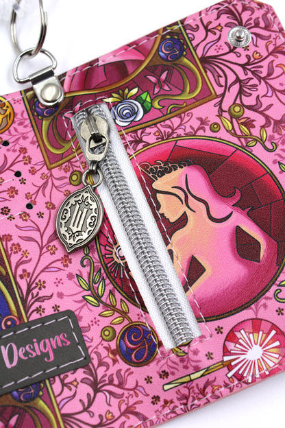 Pink Witch Bifold Wallet