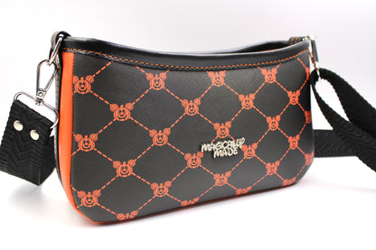 Pumpkin Mickey Crossbody Bag
