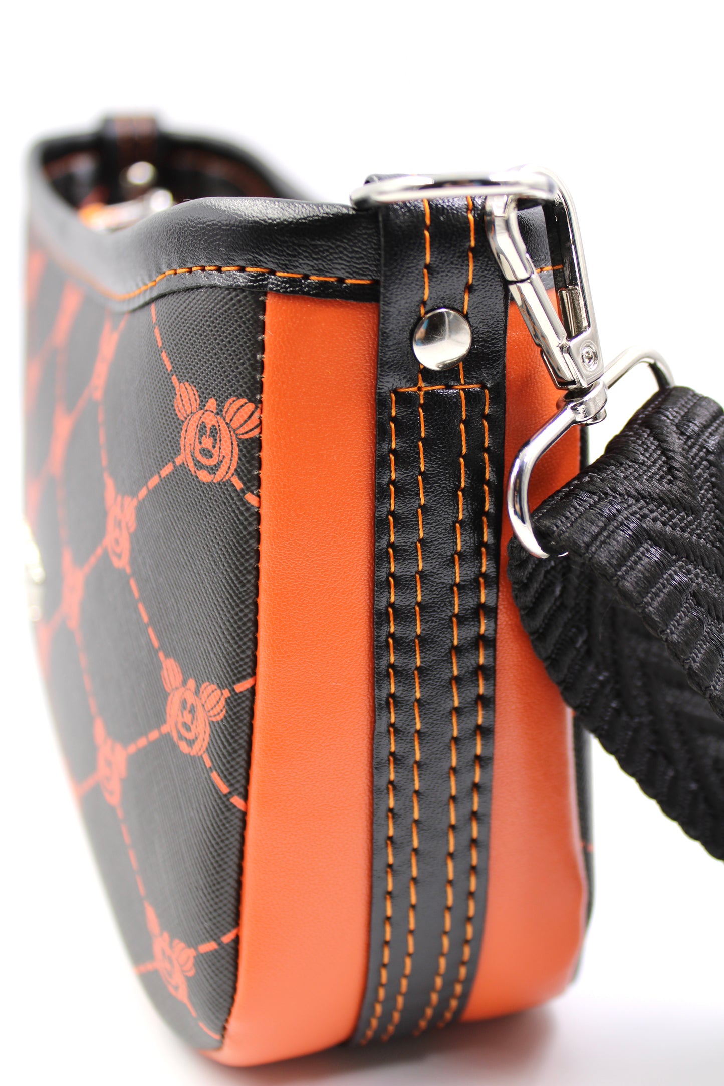 Pumpkin Mickey Crossbody Bag