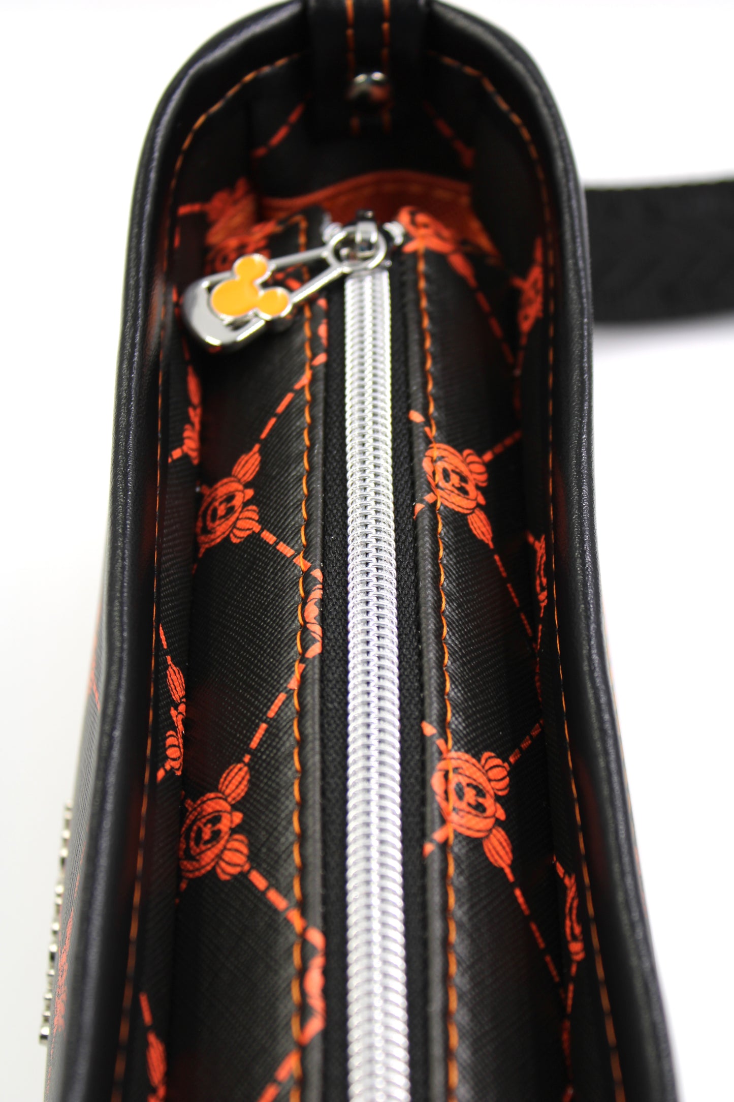 Pumpkin Mickey Crossbody Bag