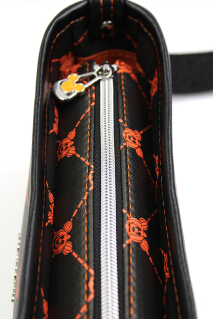 Pumpkin Mickey Crossbody Bag