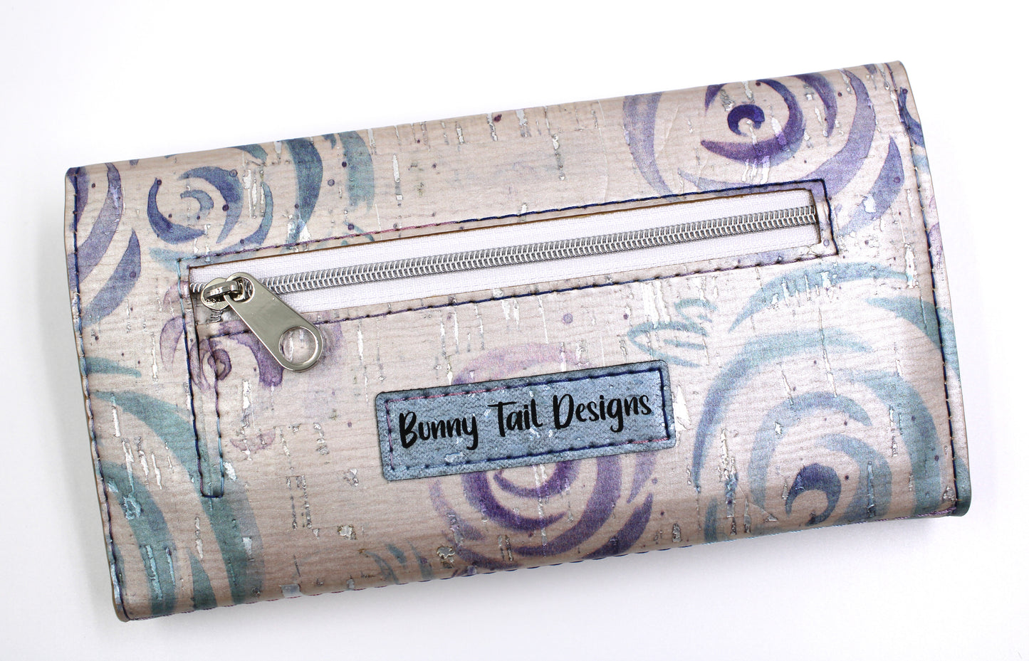 Pastel Roses Clutch Bifold Wallet