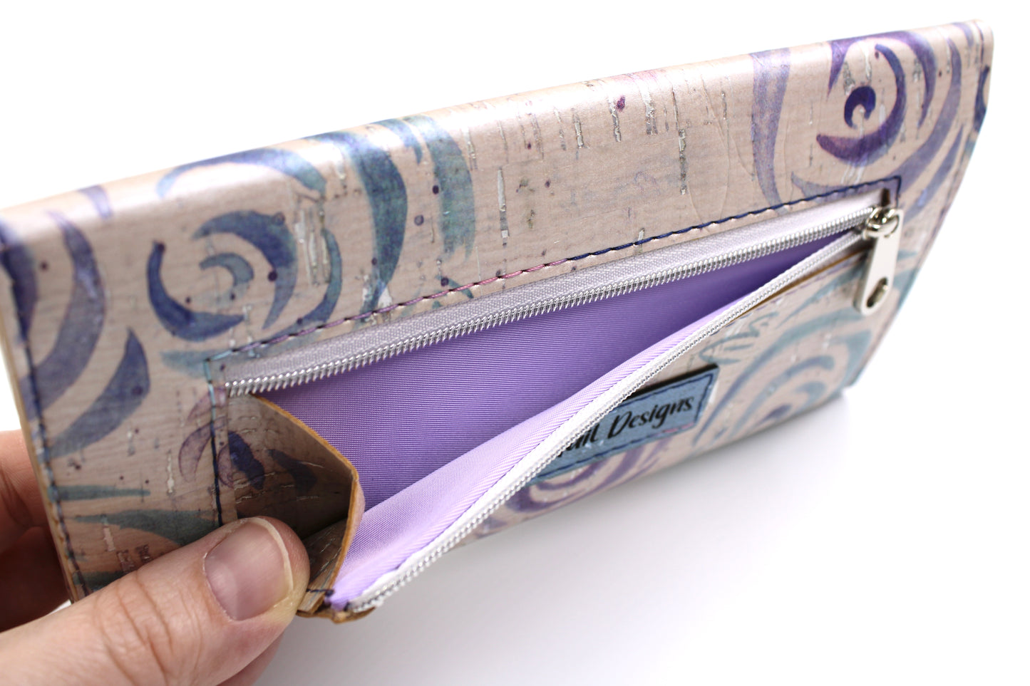 Pastel Roses Clutch Bifold Wallet