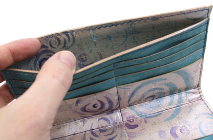 Pastel Roses Clutch Bifold Wallet