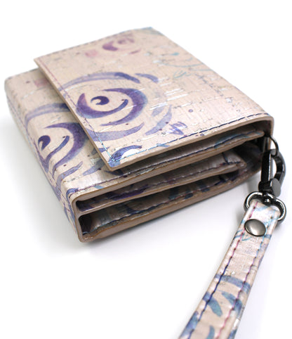 Pastel Roses Mini Trifold Wallet
