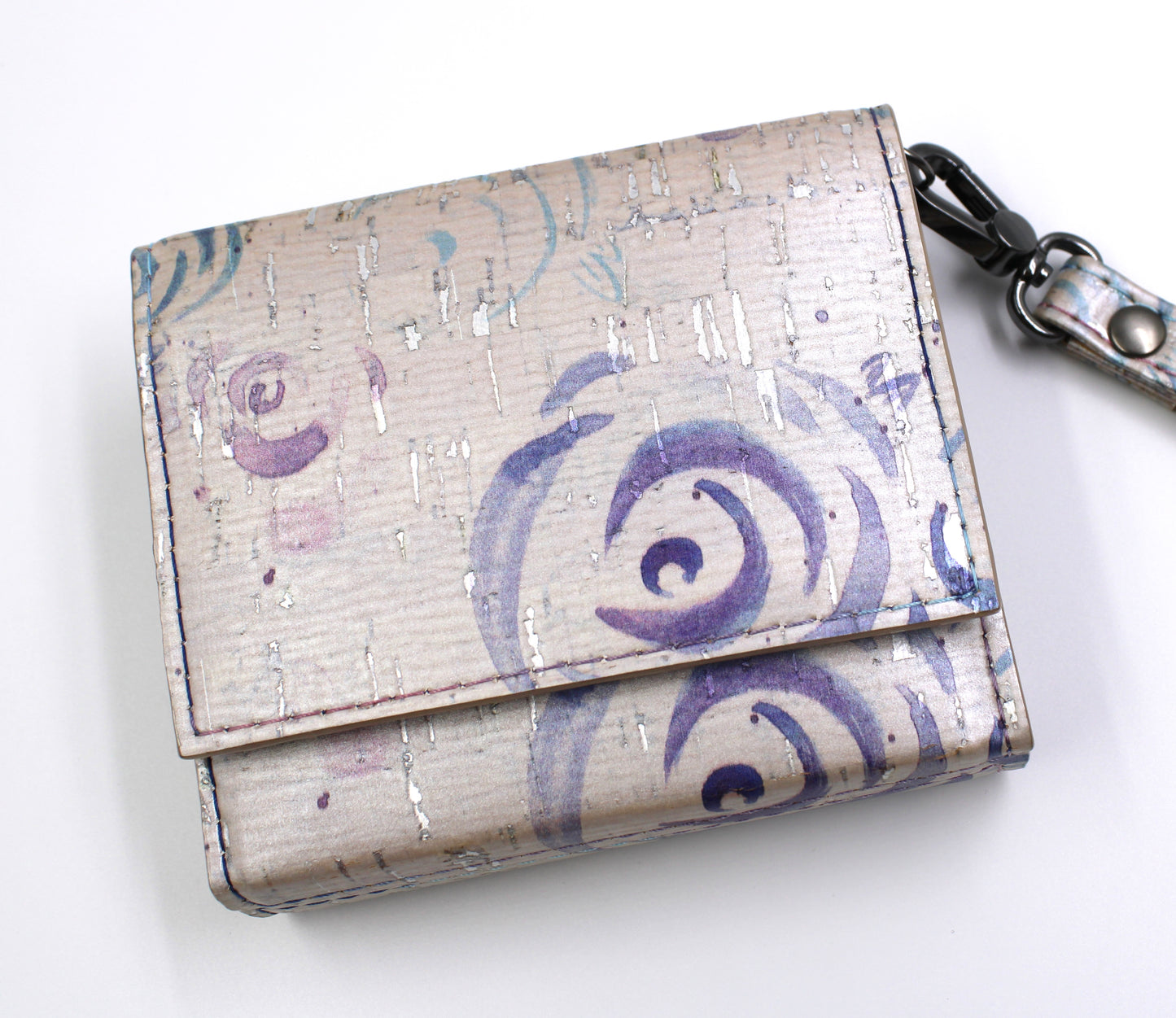 Pastel Roses Mini Trifold Wallet