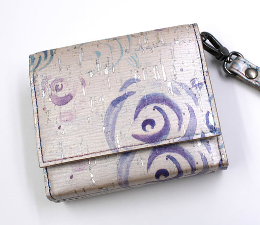 Pastel Roses Mini Trifold Wallet