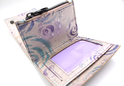 Pastel Roses Mini Trifold Wallet
