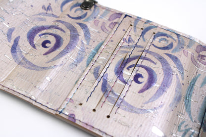 Pastel Roses Mini Trifold Wallet