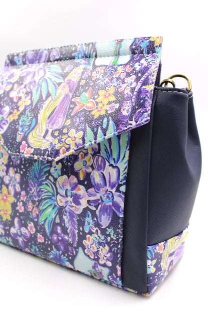 Floral Princess Crossbody Bag